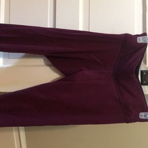Victoria Secret Maroon Leggings